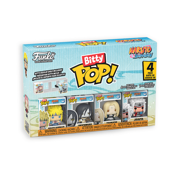 *Pre - order* Naruto - Team 2 Bitty Pop! 4PK (ETA November) - Gametraders Modbury Heights