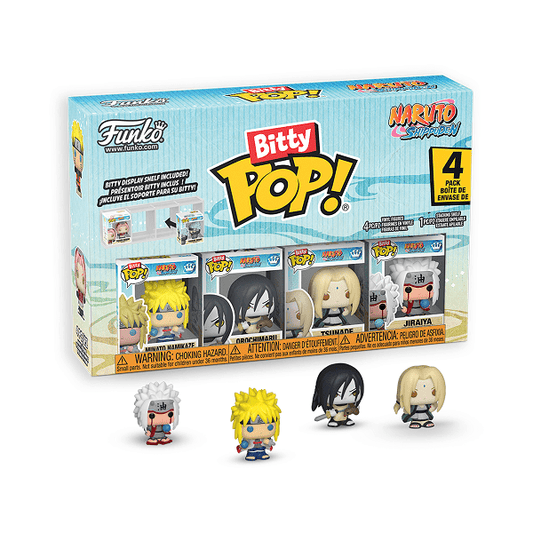 *Pre - order* Naruto - Team 2 Bitty Pop! 4PK (ETA November) - Gametraders Modbury Heights