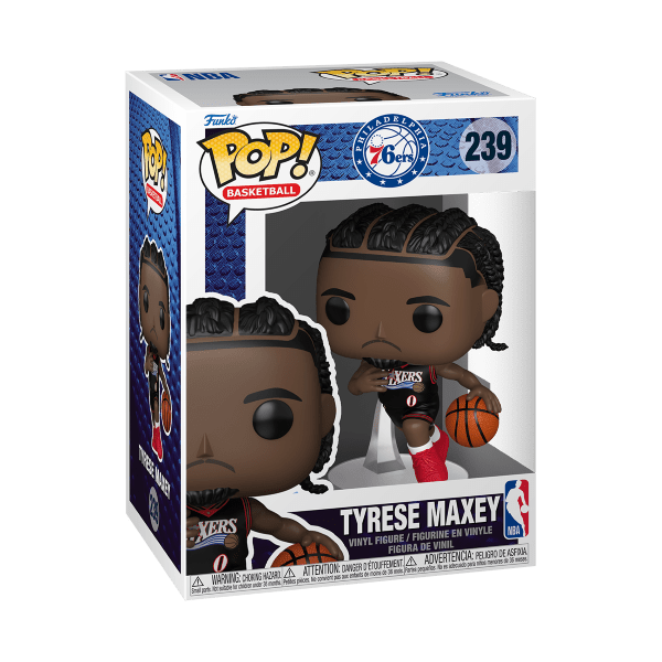 *Pre-order* NBA: 76ers - Tyrese Maxey Pop! Vinyl (ETA October) - Gametraders Modbury Heights