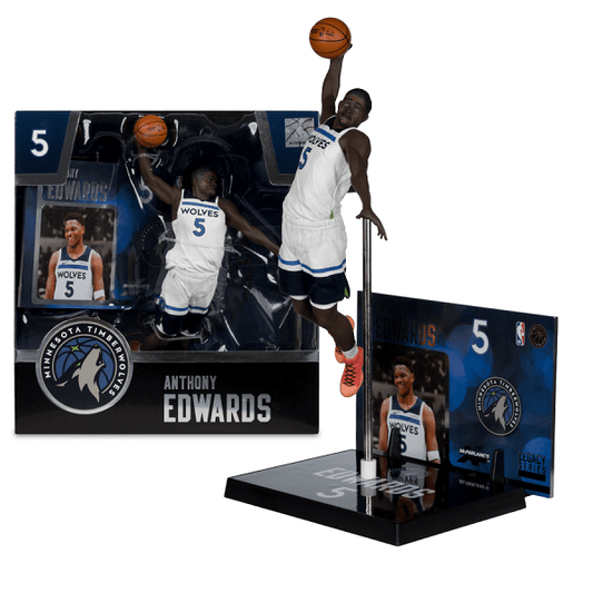 *Pre-order* NBA – Anthony Edwards (Minnesota Timberwolves) Posed Figure (ETA August) - Gametraders Modbury Heights