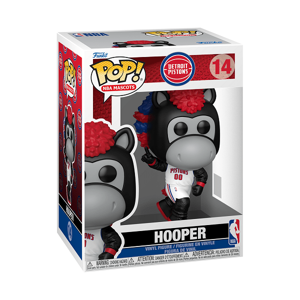 *Pre-order* NBA: Mascots - Detroit Hooper the Horse Pop! Vinyl (ETA September) - Gametraders Modbury Heights