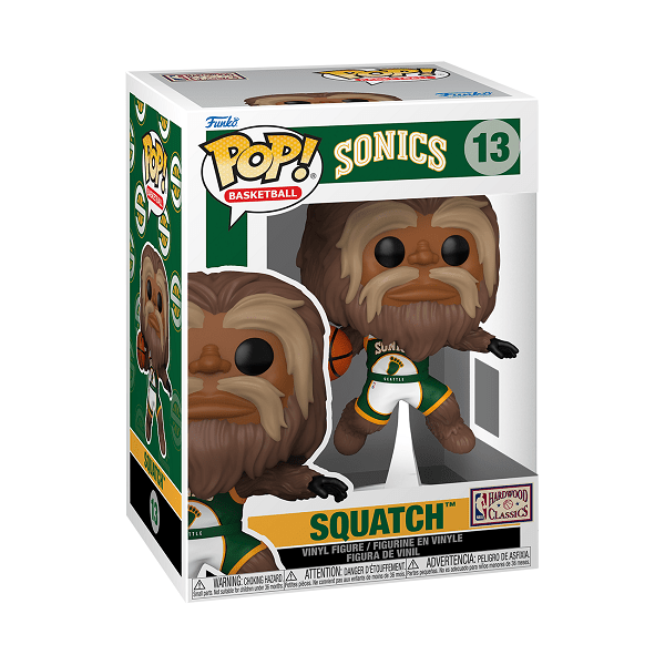 *Pre - order* NBA: Mascots - Seattle Sasquatch Pop! Vinyl (ETA November) - Gametraders Modbury Heights
