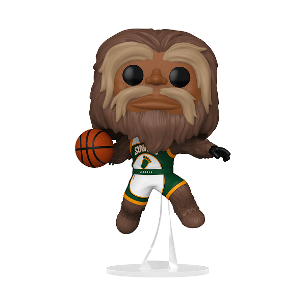*Pre - order* NBA: Mascots - Seattle Sasquatch Pop! Vinyl (ETA November) - Gametraders Modbury Heights