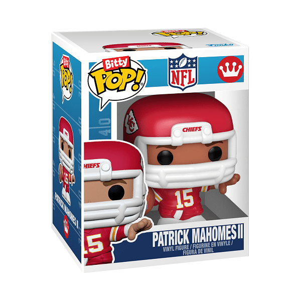 *Pre-order* NFL: Chiefs - Patrick Mahomes Bitty Pop! Arena (ETA July) - Gametraders Modbury Heights