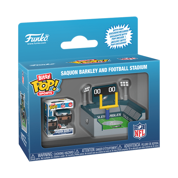 *Pre-order* NFL: Eagles - Saquon Barkley Bitty Pop! Arena (ETA July) - Gametraders Modbury Heights