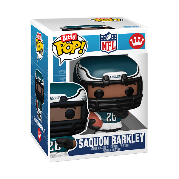 *Pre-order* NFL: Eagles - Saquon Barkley Bitty Pop! Arena (ETA July) - Gametraders Modbury Heights