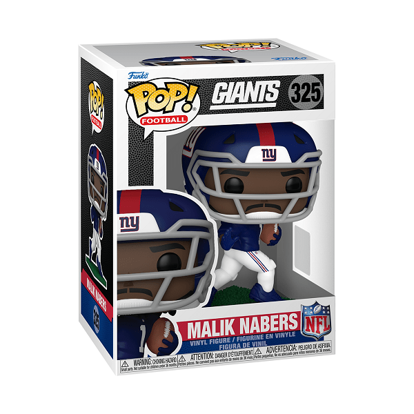 *Pre-order* NFL: Giants - Malik Nabers Pop! Vinyl (ETA December) - Gametraders Modbury Heights