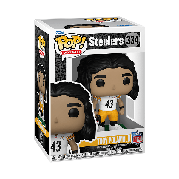 *Pre - order* NFL: Legends - Troy Polamalu (Steelers) Pop! Vinyl (ETA October) - Gametraders Modbury Heights