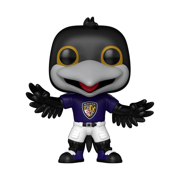 *Pre-order* NFL: Mascots - Baltimore Ravens Poe Pop! Vinyl (ETA August) - Gametraders Modbury Heights