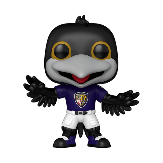 *Pre-order* NFL: Mascots - Baltimore Ravens Poe Pop! Vinyl (ETA August) - Gametraders Modbury Heights