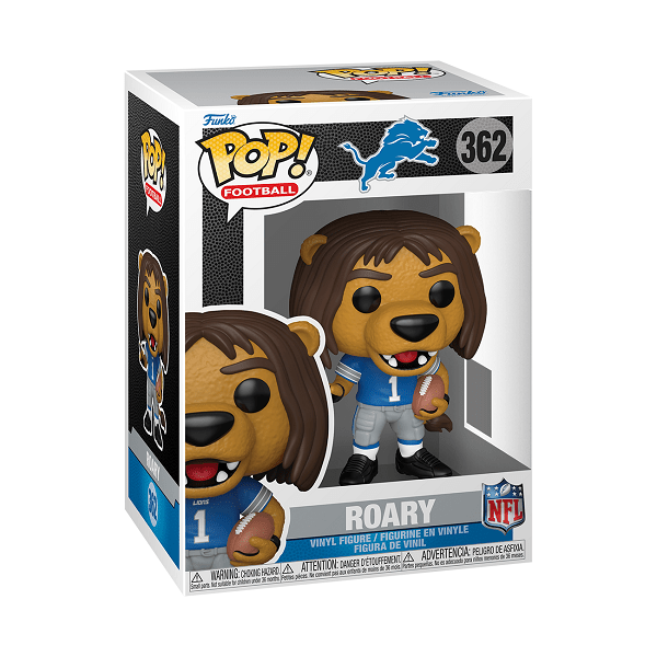 *Pre-order* NFL: Mascots - Detroit Lions Roary Pop! Vinyl (ETA August) - Gametraders Modbury Heights