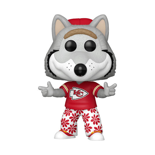*Pre-order* NFL: Mascots - Kansas Chiefs Wolf Pop! Vinyl (ETA August) - Gametraders Modbury Heights