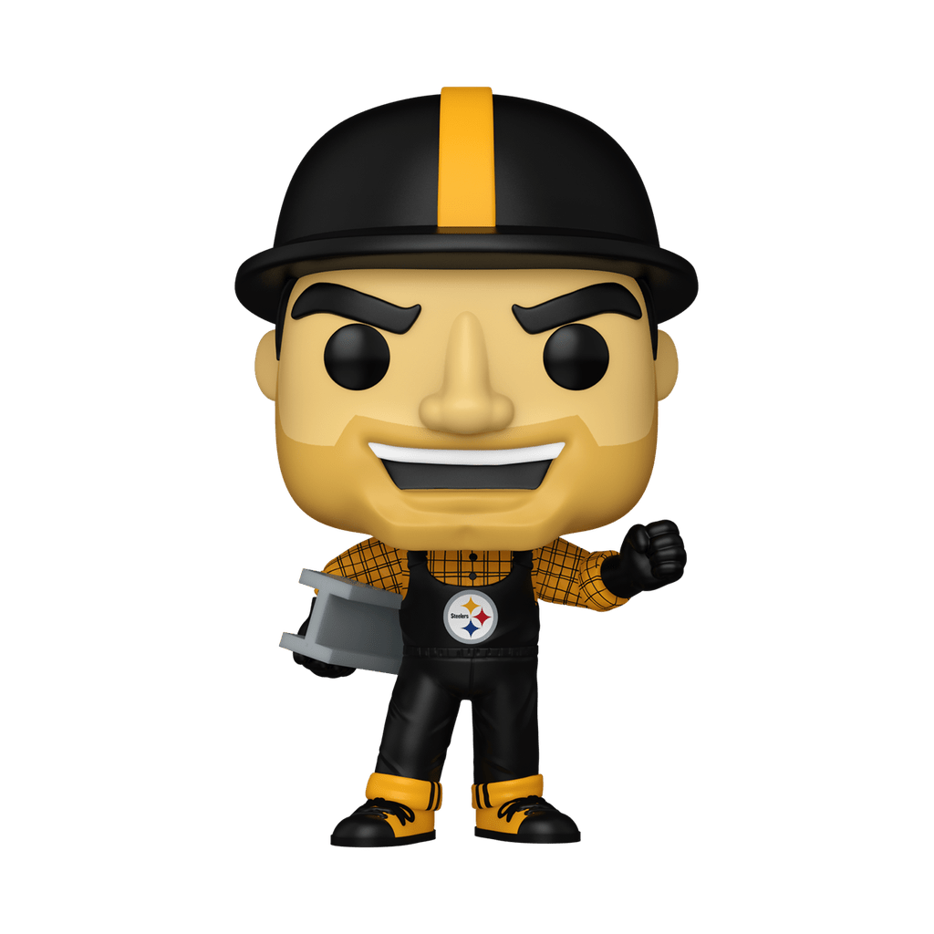 *Pre-order* NFL: Mascots - Pittsburg Steelers Steely McBeam Pop! Vinyl (ETA August) - Gametraders Modbury Heights