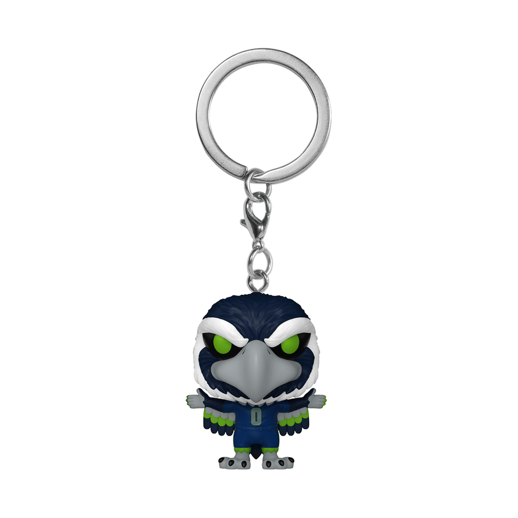 *Pre - order* NFL: Mascots - Seattle Seahawks Blitz Pop! Vinyl Keychain (ETA August) - Gametraders Modbury Heights