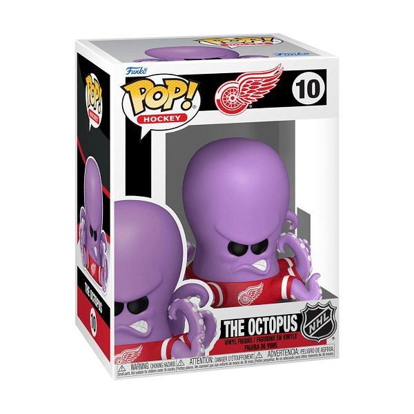 *Pre-order* NHL: Mascots - Detroit Al the Octopus Pop! Vinyl (ETA October) - Gametraders Modbury Heights
