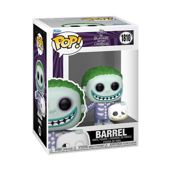 *Pre-order* Nightmare Before Christmas - Barrell Pop! Vinyl (ETA September) - Gametraders Modbury Heights