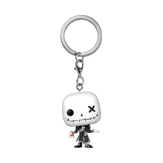 *Pre - order* Nightmare Before Christmas - Jack Patchwork Pop! Keychain (ETA October) - Gametraders Modbury Heights