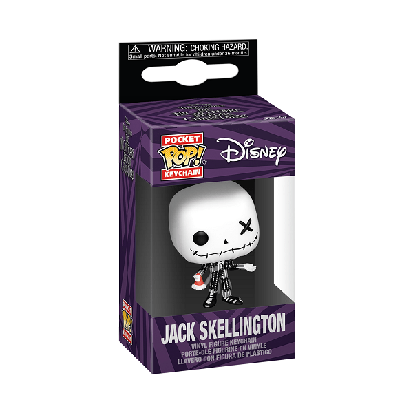 *Pre - order* Nightmare Before Christmas - Jack Patchwork Pop! Keychain (ETA October) - Gametraders Modbury Heights