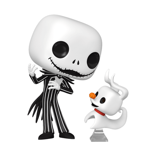 *Pre-order* Nightmare Before Christmas - Jack & Zero Pop! Vinyl (ETA September) - Gametraders Modbury Heights