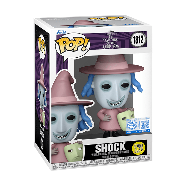 *Pre-order* Nightmare Before Christmas - Shock Glow Pop! Vinyl (ETA September) - Gametraders Modbury Heights