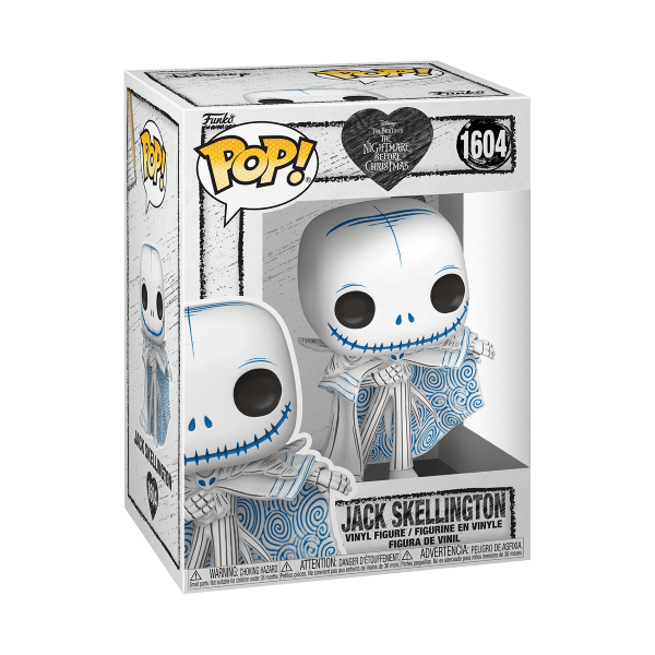 *Pre-order* Nightmare Before Christmas: Sketched - Jack Valentines Pop! Vinyl (ETA October) - Gametraders Modbury Heights