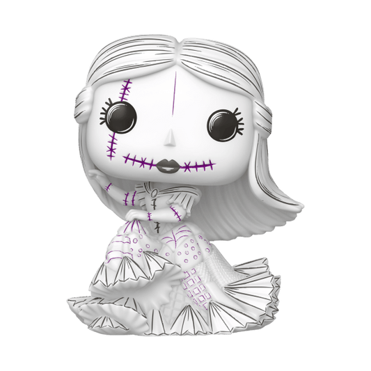 *Pre-order* Nightmare Before Christmas: Sketched - Sally Valentines Pop! Vinyl (ETA October) - Gametraders Modbury Heights