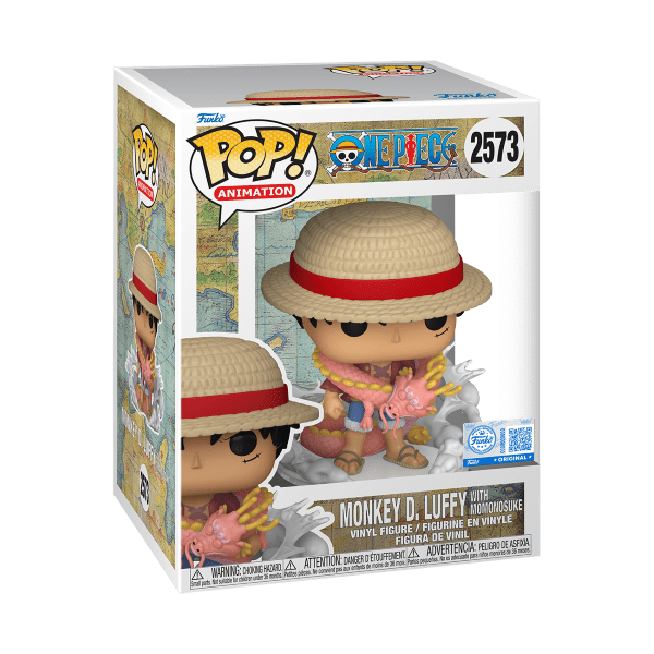 *Pre-order* One Piece - Luffy w/Momonosuke Pop! Premium (ETA October) - Gametraders Modbury Heights