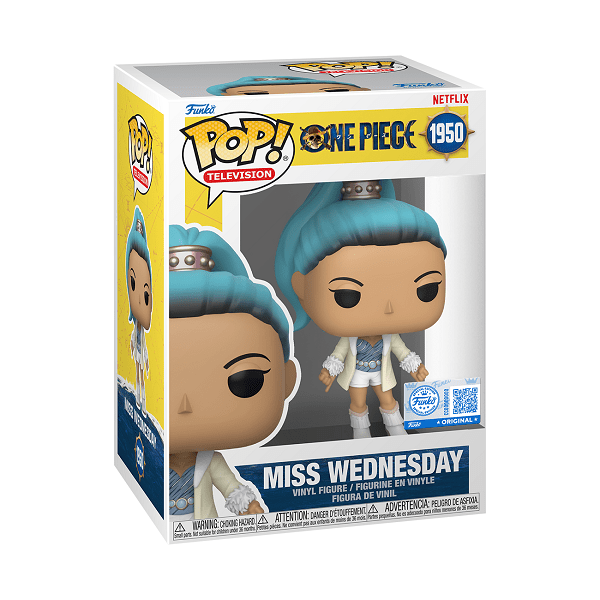 *Pre-order* One Piece (Netflix) - Miss Wednesday Pop! Vinyl (ETA August) - Gametraders Modbury Heights