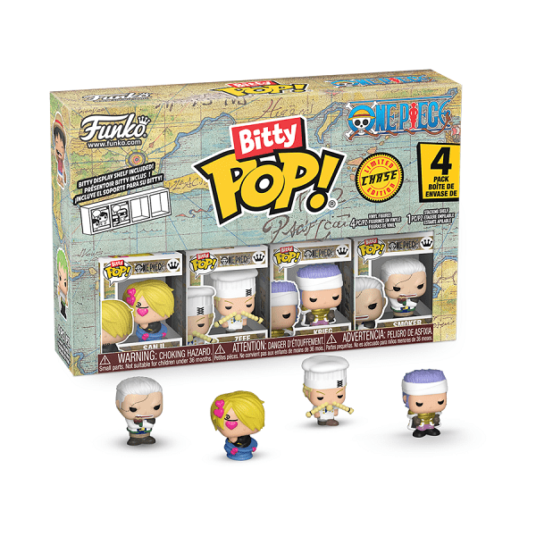 *Pre - order* One Piece - Sanji Bitty Pop! 4 - Pack (ETA September) - Gametraders Modbury Heights