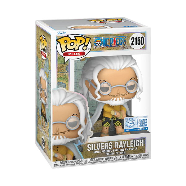 *Pre - order* One Piece - Silvers Rayleigh Pop! Plus (ETA October) - Gametraders Modbury Heights