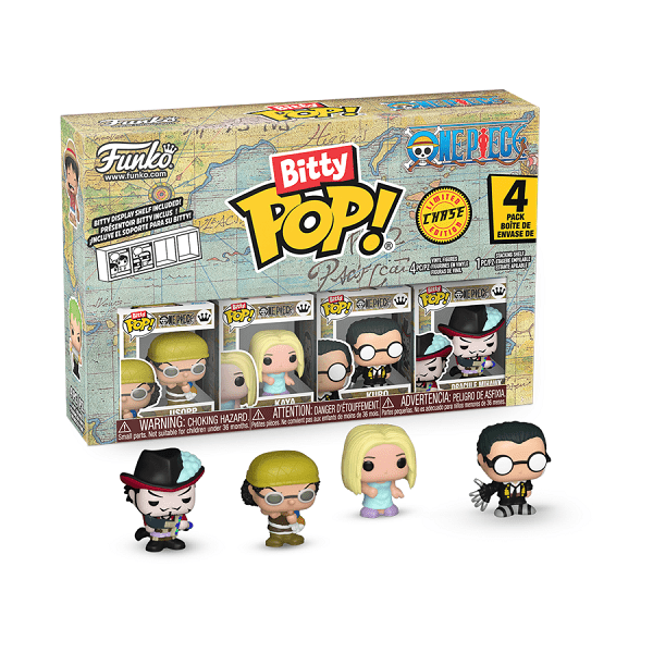 *Pre - order* One Piece - Usopp Bitty Pop! 4 - Pack (ETA September) - Gametraders Modbury Heights