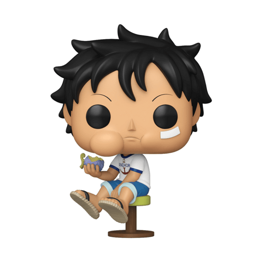 *Pre-order* One Piece – Young Luffy with Devil Fruit Exclusive Pop! Vinyl (ETA August) - Gametraders Modbury Heights