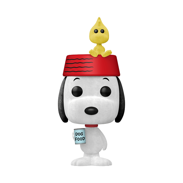 *Pre - order* Peanuts - Snoopy w/Woodstock Flocked Pop! Vinyl (ETA November) - Gametraders Modbury Heights