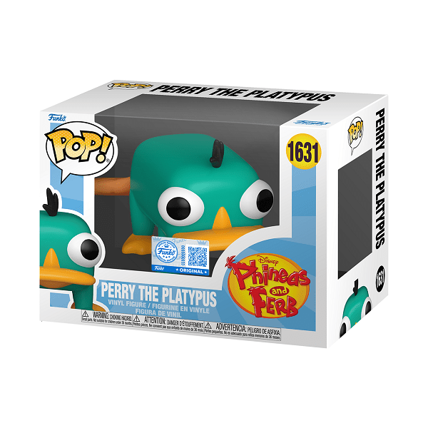 *Pre - order* Phineas & Ferb - Perry the Platypus Pop! Vinyl (ETA September) - Gametraders Modbury Heights