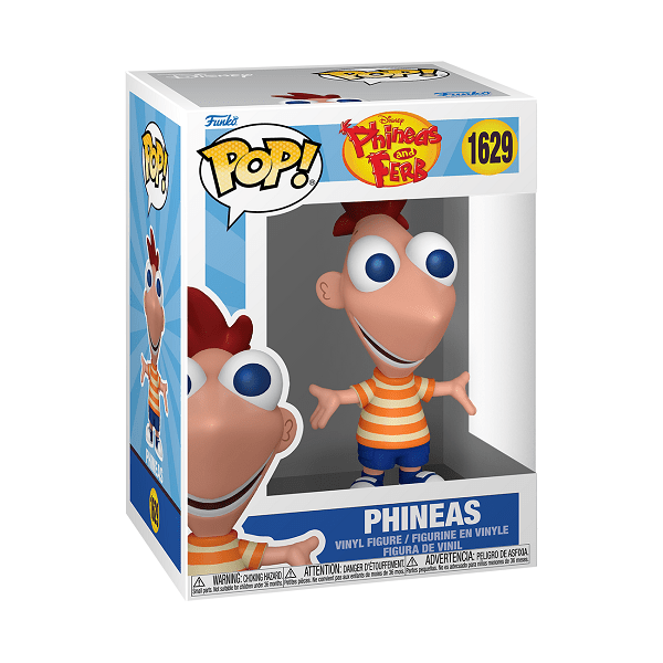 *Pre - order* Phineas & Ferb - Phineas Pop! Vinyl (ETA September) - Gametraders Modbury Heights