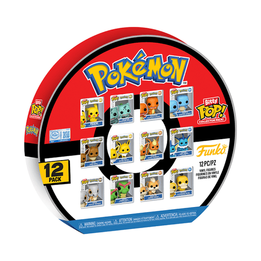 *Pre - order* Pokemon - Pokeball Bitty Pop! 12 - Pack (ETA September) - Gametraders Modbury Heights