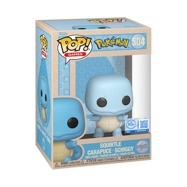 *Pre - order* Pokemon - Squirtle (Pastel) Pop! Vinyl (ETA June) - Gametraders Modbury Heights