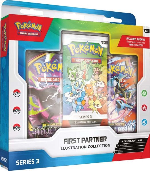 *Pre-order* Pokemon TCG: First Partner Illustration Collection—Series 3 (7th August) - Gametraders Modbury Heights
