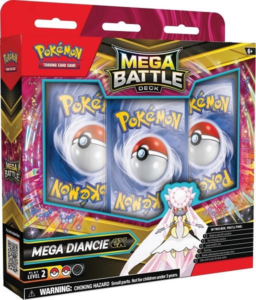 *Pre - order* Pokemon TCG: Mega Battle Deck—Mega Gengar ex / Mega Diancie ex (24th October) - Gametraders Modbury Heights