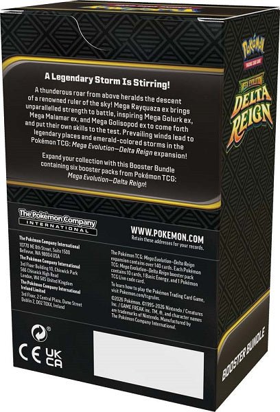 *Pre-order* Pokemon TCG: Mega Evolution Delta Reign Booster Bundle (6th November) - Gametraders Modbury Heights