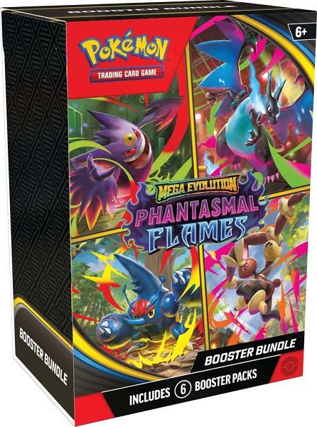 *Pre - order* Pokemon TCG: Mega Evolution - Phantasmal Flames Booster Bundle (14th November) - Gametraders Modbury Heights