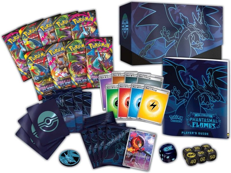 *Pre - order* Pokemon TCG: Mega Evolution - Phantasmal Flames Elite Trainer Box (14th November) - Gametraders Modbury Heights