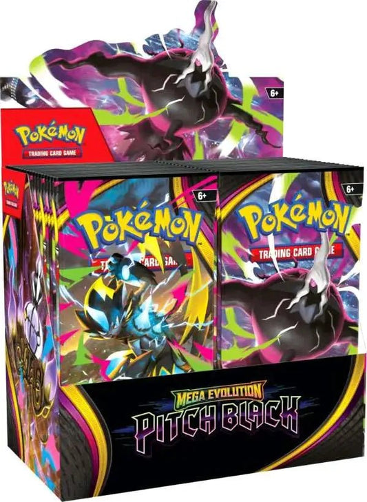 *Pre-order* Pokemon TCG: Mega Evolution Pitch Black Booster Box (17th July) - Gametraders Modbury Heights