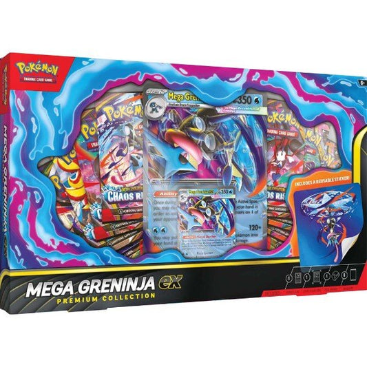 *Pre-order* Pokemon TCG: Mega Greninja ex Premium Collection (17th July) - Gametraders Modbury Heights