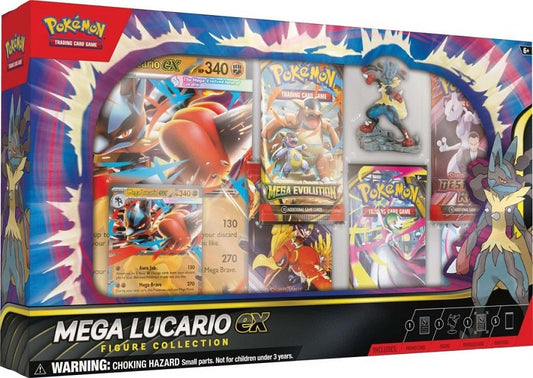 *Pre - order* Pokemon TCG: Mega Lucario ex Figure Collection (7th November) - Gametraders Modbury Heights