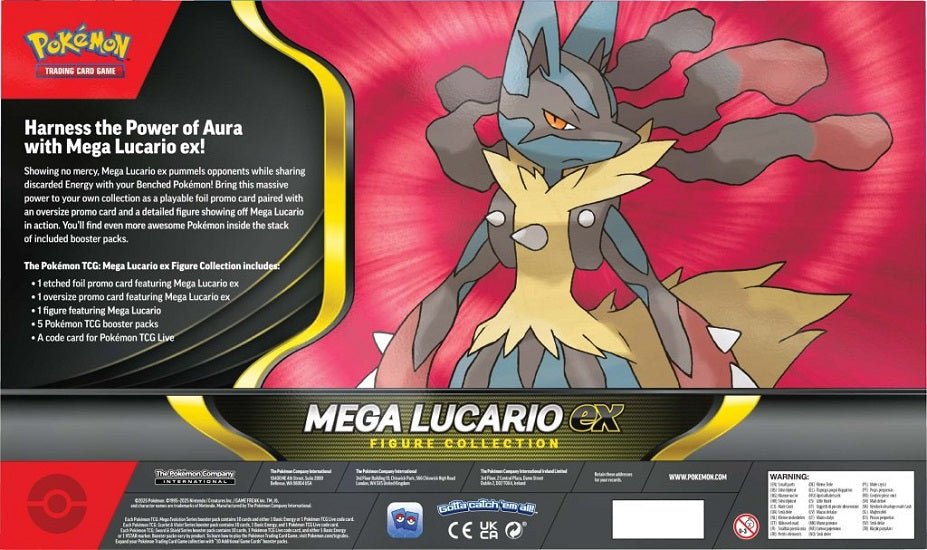 *Pre - order* Pokemon TCG: Mega Lucario ex Figure Collection (7th November) - Gametraders Modbury Heights