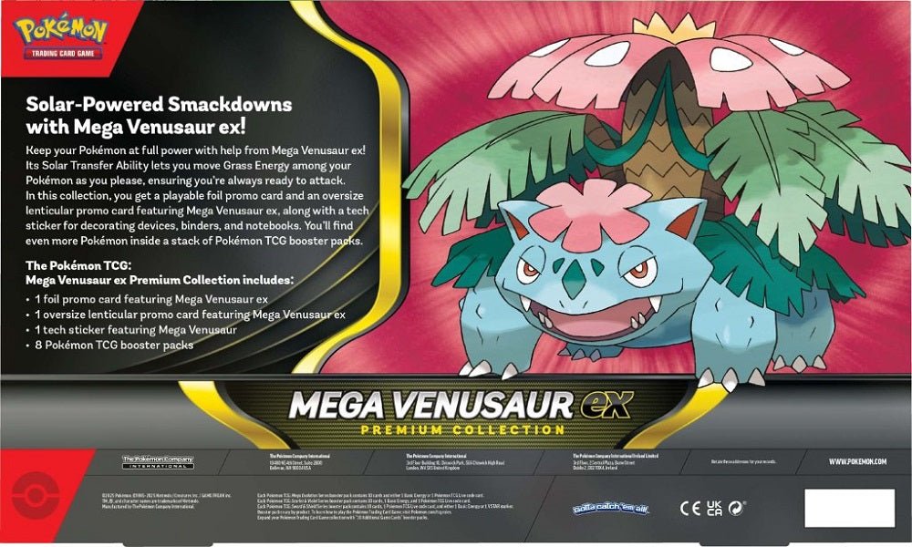 *Pre - order* Pokemon TCG: Mega Venusaur ex Premium Collection (5th December) - Gametraders Modbury Heights