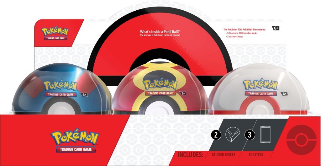 *Pre - order* Pokemon TCG: Poke Ball Tin (5th December) - Gametraders Modbury Heights