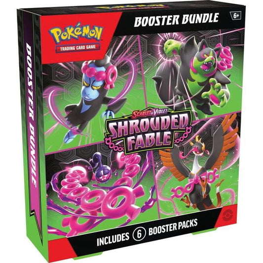 *Pre - order* Pokemon - TCG - Scarlet & Violet 6.5 Shrouded Fable Booster Bundle (6th September) - Gametraders Modbury Heights