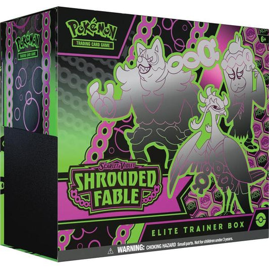 *Pre - order* Pokemon - TCG - Scarlet & Violet 6.5 Shrouded Fable Elite Trainer Box (9th August) - Gametraders Modbury Heights